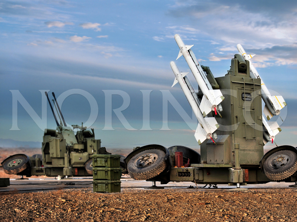 AF902 FCS/T35mm AA Gun/PL9C Missile Integrated Air Defence System