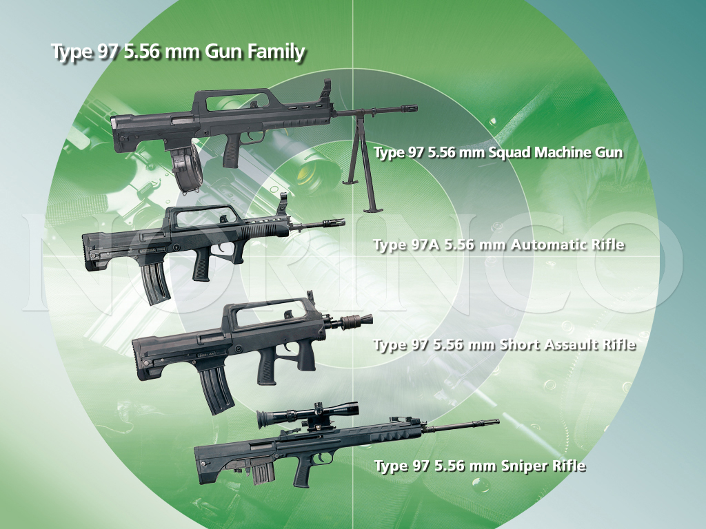 Type 97 5.56mm Gun Family